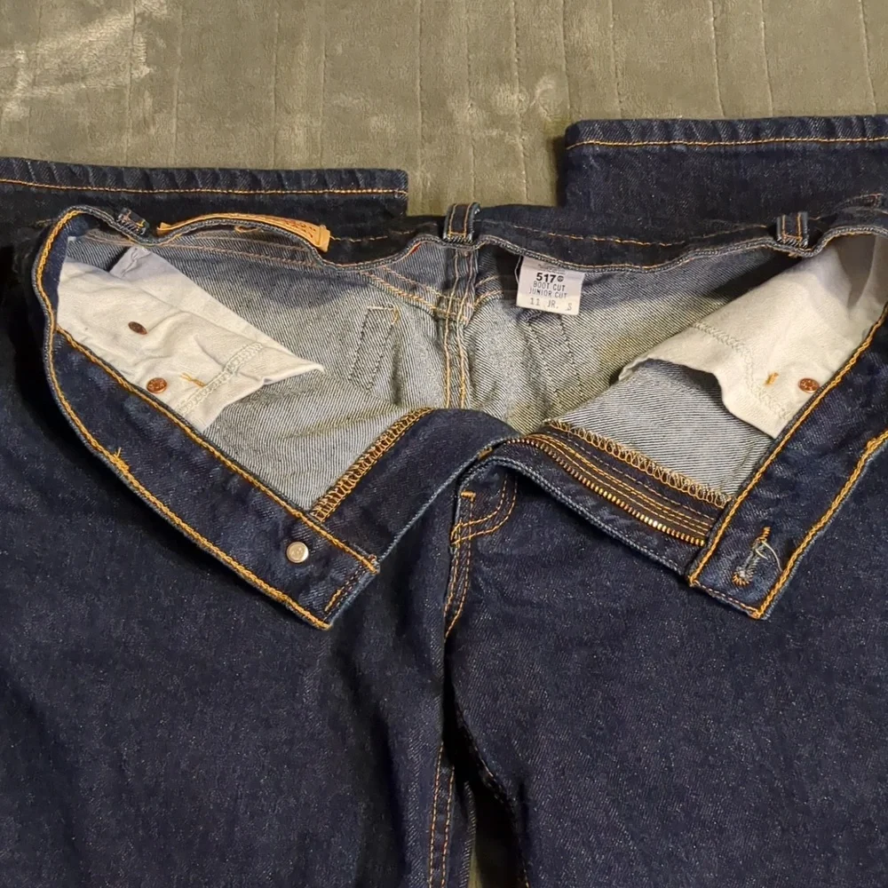 Women's Vintage 517 Levi's 11 Jr. S Bootcut - Picture 5 of 16